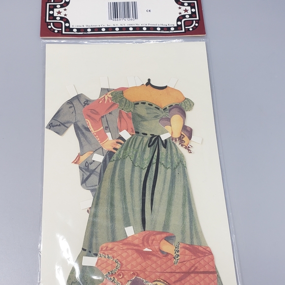 June Allyson Celebrity Cut-Out Paper Dolls - Picture 4 of 8